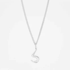 Björg Jewellery - Berlock Bokstav S Tiny Silver