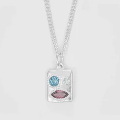 Björg Jewellery - Halsband The Good Omen Silver