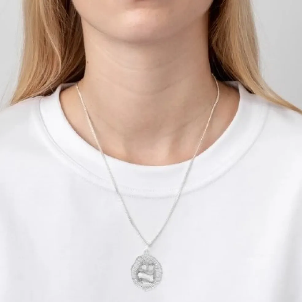 Björg Jewellery - Halsband You And Me Forever Silver