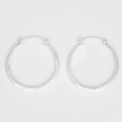 Björg Jewellery - Örhängen Hoops Large Silver