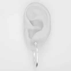 Björg Jewellery - Örhängen Hoops Large Silver