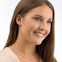 Blomdahl - Halsband Bezel Stål