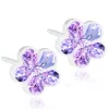 Blomdahl - Örhängen Blomma Plastic Violet