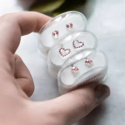 Blomdahl - Örhängen Blomma Plastic Rosa