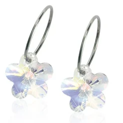 Blomdahl - Örhängen Blomma Titan Rainbow