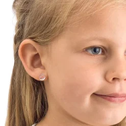 Blomdahl - Örhängen Brilliance Hollow Plastic Rosa