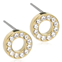 Blomdahl - Örhängen Brilliance Hollow Titan Smal Guld