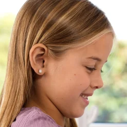 Blomdahl - Örhängen Brilliance Halo Pearl Mini Guld