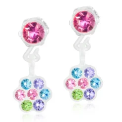 Blomdahl - Örhängen Daisy Hängande Plastic Mix