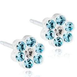 Blomdahl - Örhängen Daisy Plastic Aqua