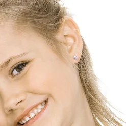 Blomdahl - Örhängen Daisy Plastic Violet