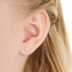 Blomdahl - Örhängen Daisy Plastic Rainbow