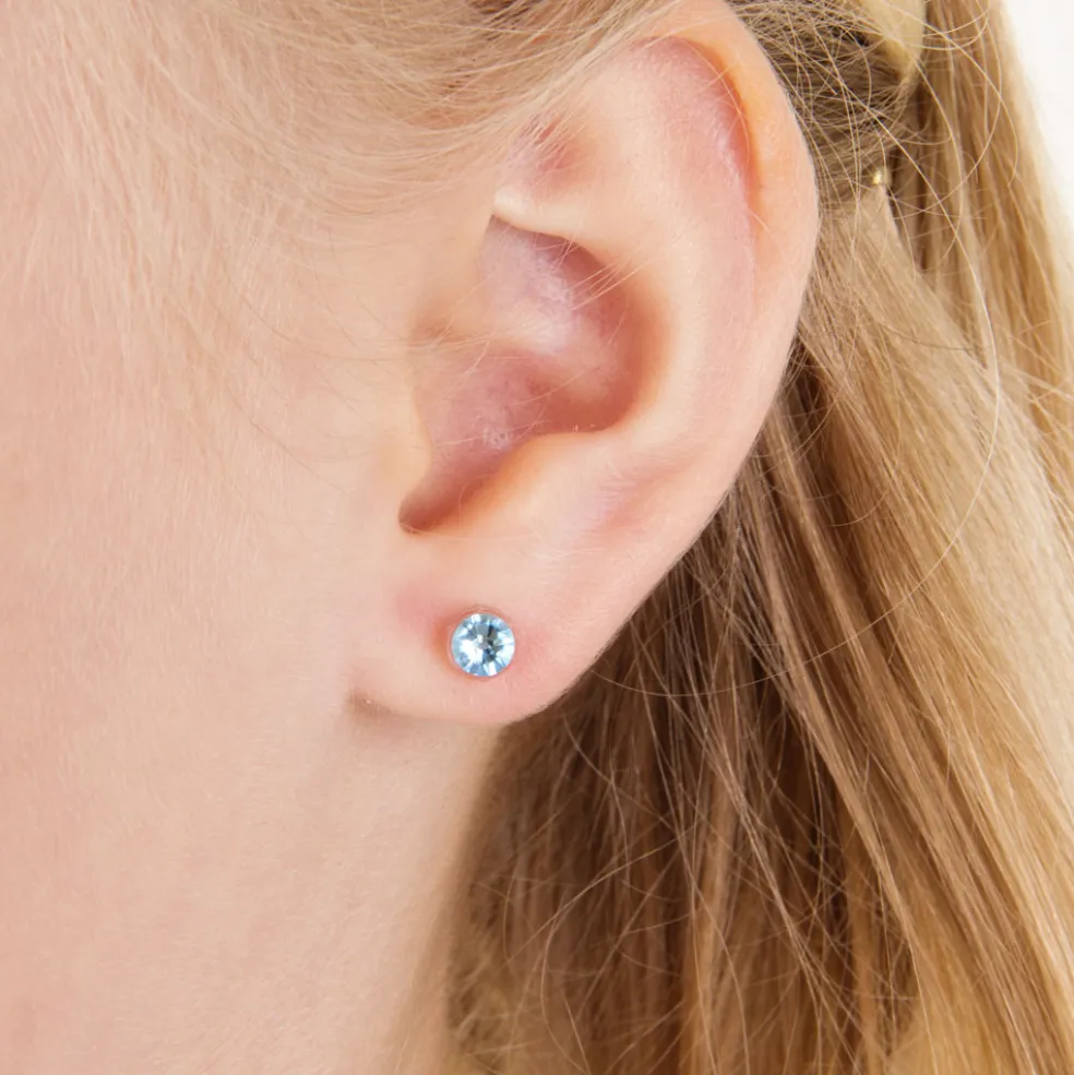 Blomdahl - Örhängen Diamond Plastic Blå