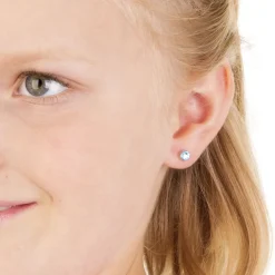 Blomdahl - Örhängen Diamond Plastic Blå