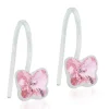 Blomdahl - Örhängen Fjäril Läkande Plastic Rosa