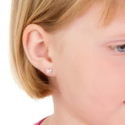 Blomdahl - Örhängen Fjäril Plastic Grön