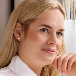 Blomdahl - Örhängen Fjäril Plain Guld