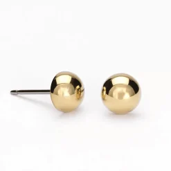 Blomdahl - Örhängen Half Titan Guld