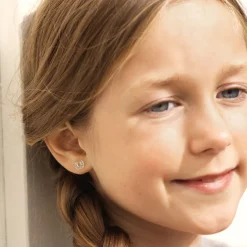 Blomdahl - Örhängen Hästsko Plastic Klar