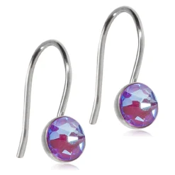 Blomdahl - Örhängen Pendant Bezel Titan Violet