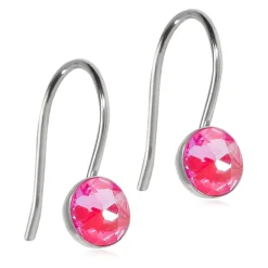 Blomdahl - Örhängen Pendant Bezel Titan Rosa