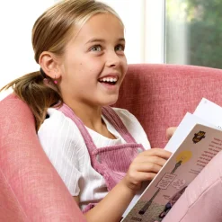 Blomdahl - Örhängen Pendant Bezel Titan Rosa