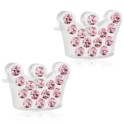 Blomdahl - Örhängen Princess Plastic Rosa