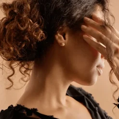 Blomdahl - Örhängen Pärla Titan Champagne