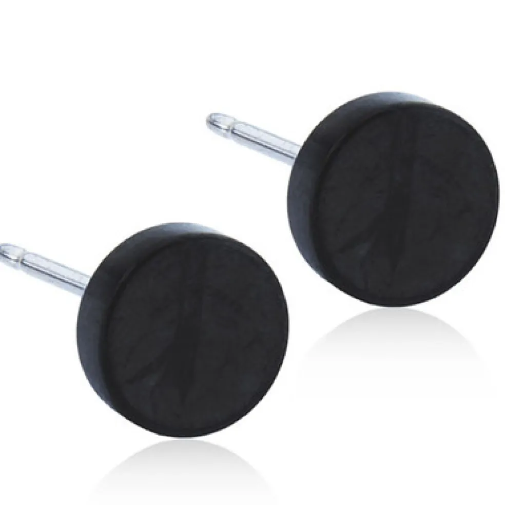 Blomdahl - Örhängen Puck Plain Svart