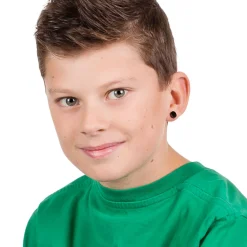 Blomdahl - Örhängen Puck Plain Svart