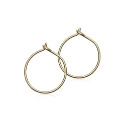 Blomdahl - Örhängen Safety Ring Golden Titan