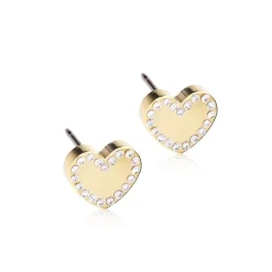 Blomdahl - Örhängen Sweetheart Titan Guld