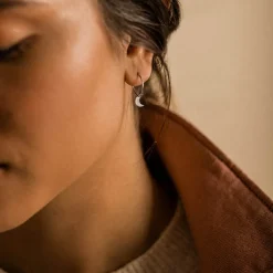 Blomdahl - Örhängen Titan Ring Plain Måne