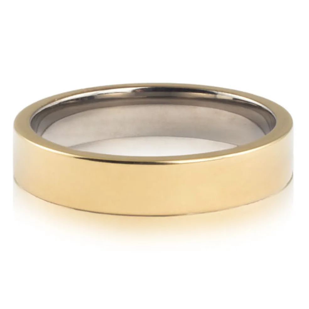 Blomdahl - Ring Plain Guld