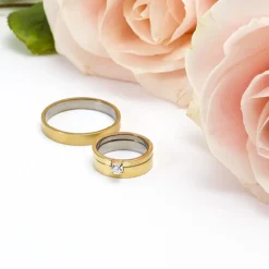 Blomdahl - Ring Plain Guld