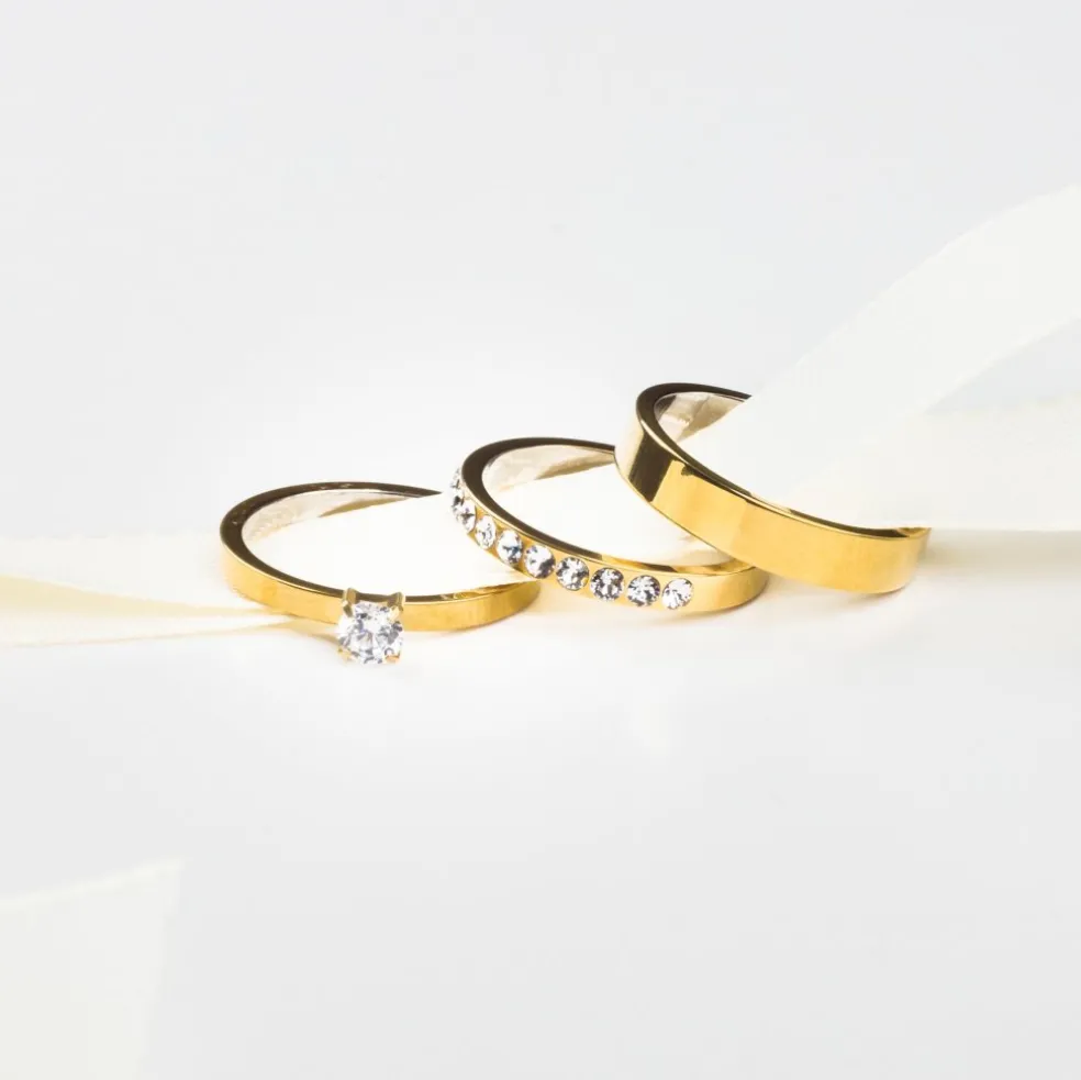 Blomdahl - Ring Plain Guld