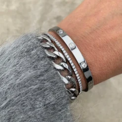 Bud To Rose - Armband Carmen Stål