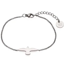 Bud To Rose - Armband Dove Stål