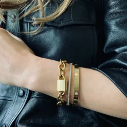 Bud To Rose - Armband Garbo Guld