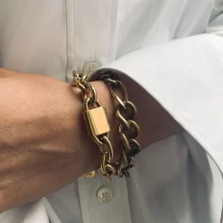 Bud To Rose - Armband Garbo Guld