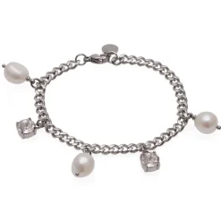Bud To Rose - Armband Pearl Stål