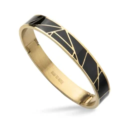 Bud To Rose - Armband Rose Enamel Svart