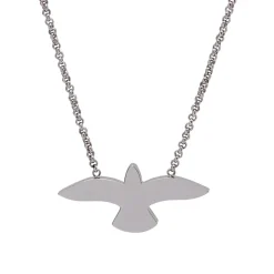 Bud To Rose - Halsband Dove Stål Kort