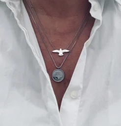 Bud To Rose - Halsband Dove Stål Kort