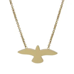 Bud To Rose - Halsband Dove Guld Kort