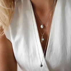 Bud To Rose - Halsband Dove Stål