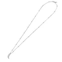 Bud To Rose - Halsband Horn Long Stål