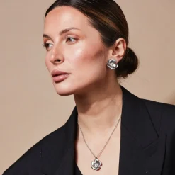 Bud To Rose - Örhängen Blossom Stål