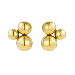 Bud To Rose - Örhängen Brea Large Guld