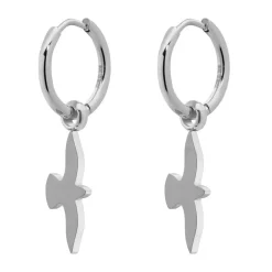 Bud To Rose - Örhängen Dove Hoop Stål